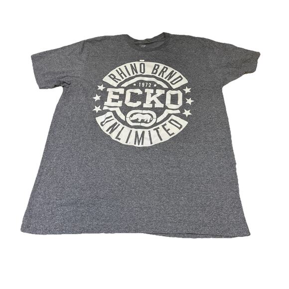 Ecko Unltd. Unlimited Men's XL 1972 Crew White Logo Graphic Tee T-Shirt Vintage - Picture 1 of 8